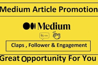 do viral medium article promotion