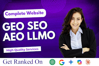 do complete GEO ai SEO lmo aeo and generative engine google optimization