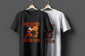 do typography merch tshirt logo and graphic t shirt design