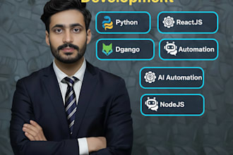 custom ai website development as full stack developer