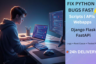 debug, fix and improve your python code