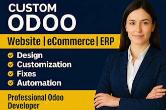be your odoo expert, odoo erp website design and ecommerce developer