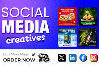 do social media post, facebook ad creative, ad image, ads design, instagram post