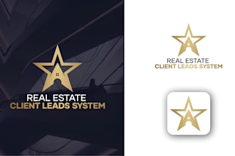 design a luxury real estate or property logo with a unique brand identity
