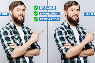restore, fix blur, and enhance old photos