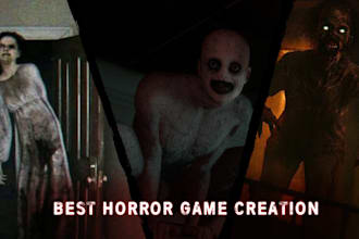 design and build a horror game with scary atmosphere