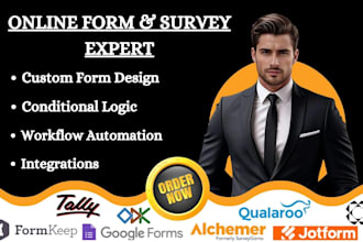 do jotform google form paperform tally alchemer sogosurvey qualaroo formkeep odk