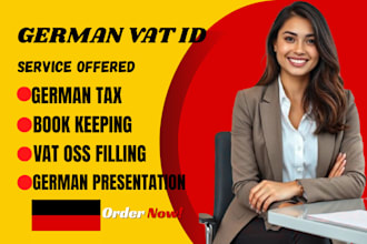 do german vat registration, vat id, eori, lucid setup and elster tax returns