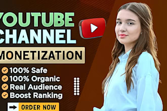 monetize youtube channel and promotion