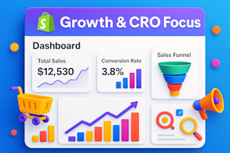 shopify sales with influencer marketing, cro, and ecommerce growth strategies