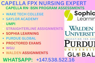 handle saylor academy, umpi, sophia, walden, purdue, wgu and wake tech courses