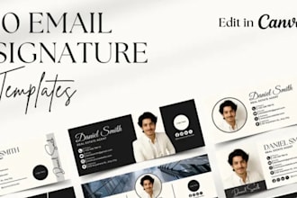 do html email signature business card clickable gmail outlook mail footer logo