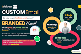 create professional, branded, business, or domain email id