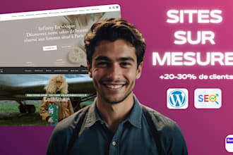 design an impressive, fully responsive custom website