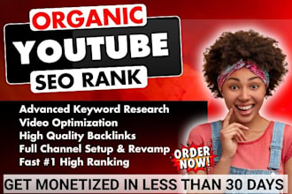 write youtube descriptions tags titles for best video SEO, growth manager