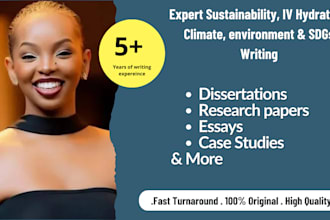 write or humanize assigned sustainability, sdgs, case study, iv hydration essays