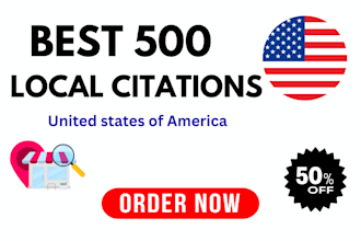 do top 500 USA local citations