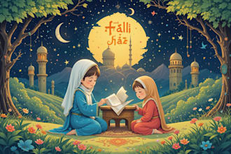 design awesome islamic book cover, arabic book cover