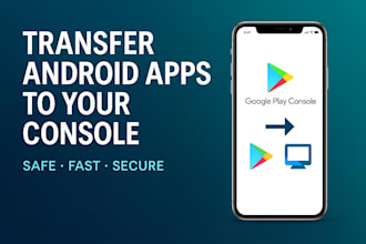 transfer a live app to your console