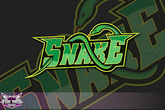 design high quality python, coding, snake logo