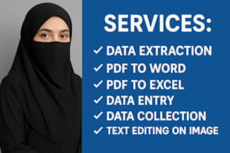 extract data from image or pdf to word or excel