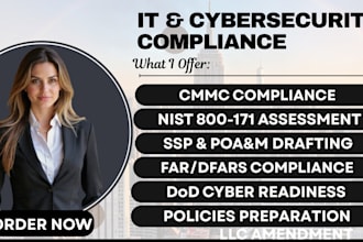 deliver cmmc level 2 compliance nist 800 1  71 fars dfars for dod contractors