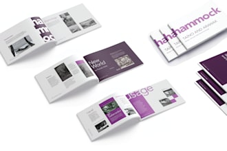 design unique and elegant brochures