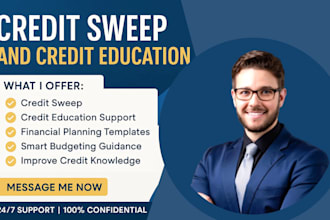 expert sweep and repair your credit report and repair business credit score