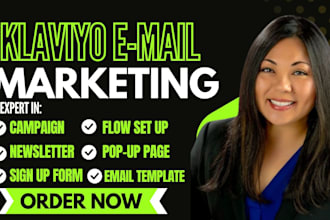 setup klaviyo email marketing, klaviyo email flow, shopify klaviyo expert