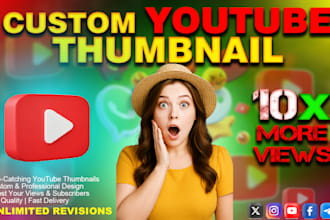 create professional and click worthy youtube thumbnails