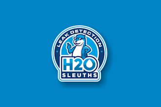 create perfect water meets mystery logo