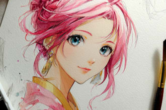 draw anime and manga illustrations