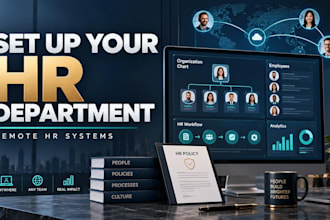 remotely set up an HR department for your startup or business