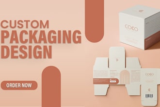 custom packaging design for skincare brands with 3d mockups