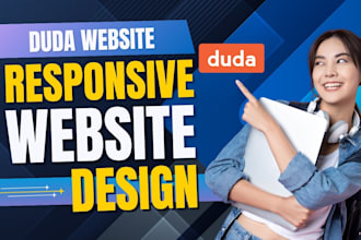 create responsive seo friendly duda website design