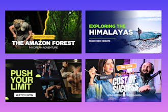 creative and attractive thumbnails