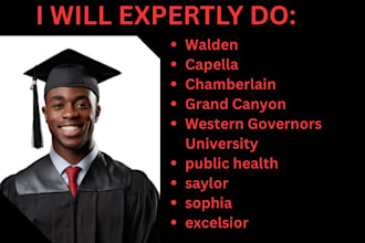 do public health,capella and bsn, chamberlain msn, and dnp nursing and walden