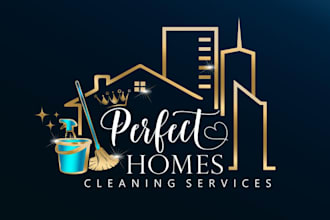 design a professional cleaning service logo