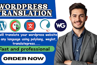 translate wordpress website using wpml, polylang, translatepress, loco, weglot