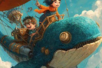 do children book illustrations, comic and artworks