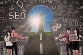 provide full SEO service including on page and off page optimization