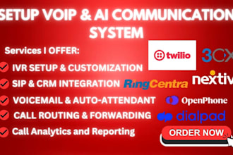 setup goautodial, twilio, 3cx, freepbx, vicidial, vitalpbx, asterisk, voip