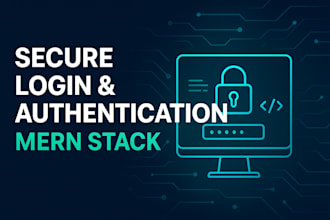 create a secure login and authentication system with mern stack
