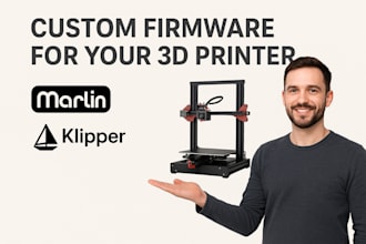 get personalized marlin or klipper firmware customization for your 3d printer