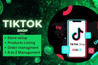 setup tiktok shop and white label tiktok shop management