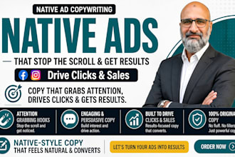 write persuasive native ads that drive clicks and sales