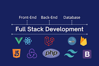 full stack web dev frontend and backend