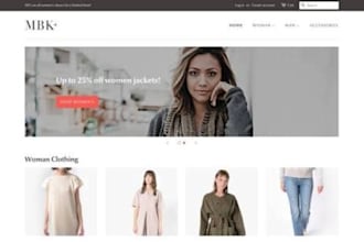 develop professional online store