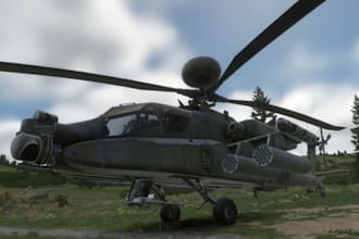 do custom arma reforger mod helicopter weapons maps