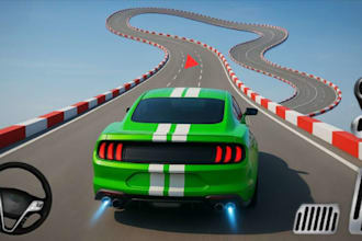 develop car racing game in unity, multiplayer game for android and ios, fix bugs
